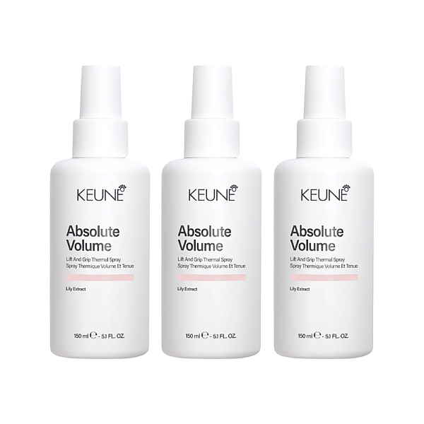 Pachet styling 3 x spray pentru protectie termica care absolute volume thermal protect 150ml