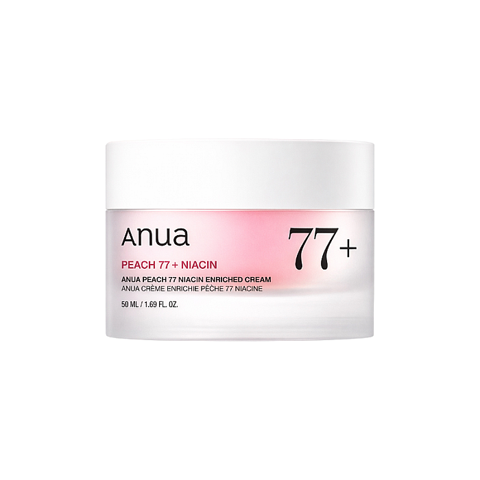 Crema de fata hranitoare cu niacinamide si pantenol Peach 77+ Niacin Enriched Cream