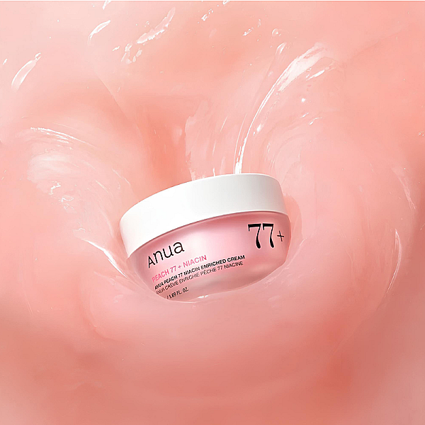 Crema de fata hranitoare cu niacinamide si pantenol Peach 77+ Niacin Enriched Cream