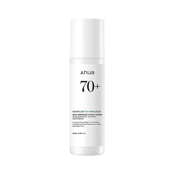 Lotiune de fata hidratanta si calmanta cu acid hialuronic Heartleaf 70% Daily Releaf Lotion