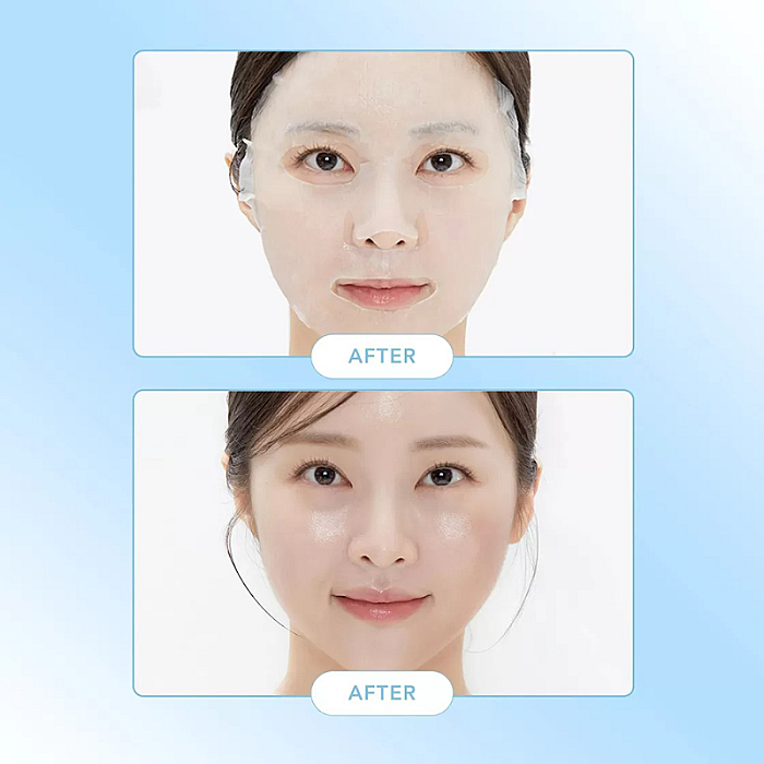 Masca intens hidratanta cu Centella Asiatica si acid hialuronic Hydrop Reedle Shot 300hL 2 Step