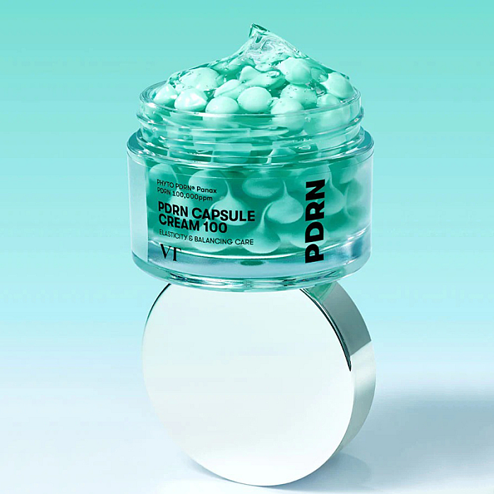 Crema pentru hidratare si elasticitate cu 10 tipuri de acid hialuronic si PDRN Capsule Cream100