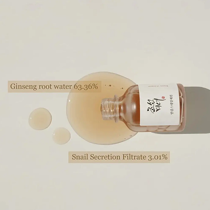 Ser de fata cu mucina de melc si ginseng Revive Serum