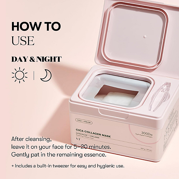 Set 30 de masti hidratante cu colagen si Centella Asiatica Cica Collagen
