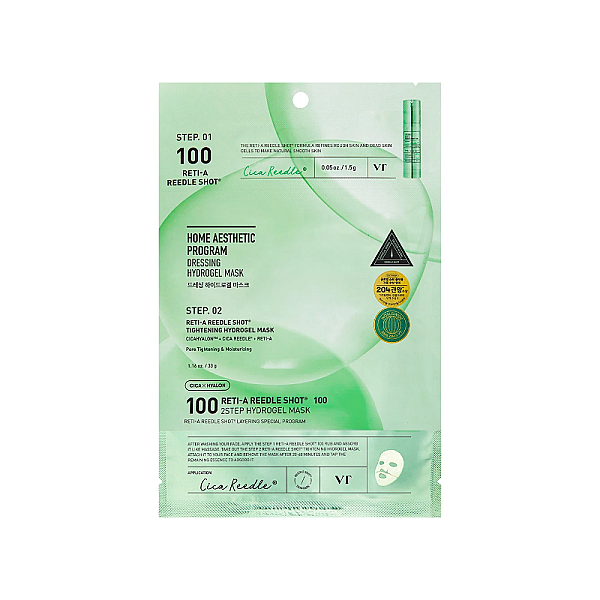 Masca hidrogel pentru minimizarea porilor cu retinol si niacinamide Reti-A Reedle Shot 100 2 Step