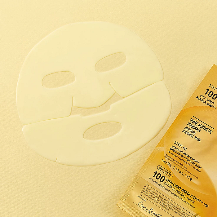 Masca hidrogel iluminatoare cu vitamina C si niacinamide Vita-Light Reedle Shot 100 2 Step