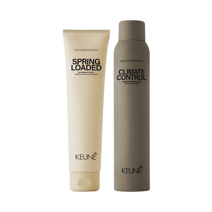 Pachet styling - crema pentru definirea buclelor style spring loaded 200ml, spray protector anti-umiditate style climate control 200ml