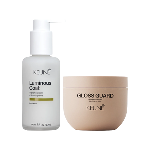 Pachet styling - spray pentru stralucire luminous coat 150ml, crema pentru stralucire style gloss guard 100ml
