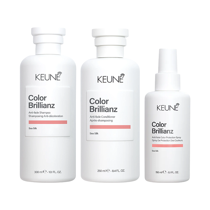 Pachet par vopsit care color brillianz - sampon 300ml, balsam 250ml, spray protectie culoare 150ml