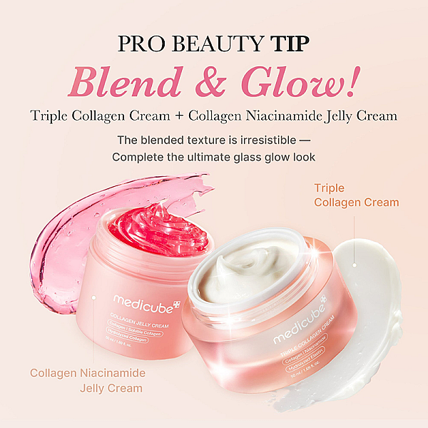 Crema gel hidratanta cu niacinamide si colagen Collagen Jelly Cream