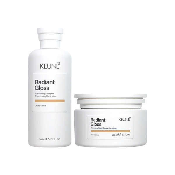 Pachet pentru stralucirea parului Care Radiant Gloss - Sampon 300ml, Masca 250ml
