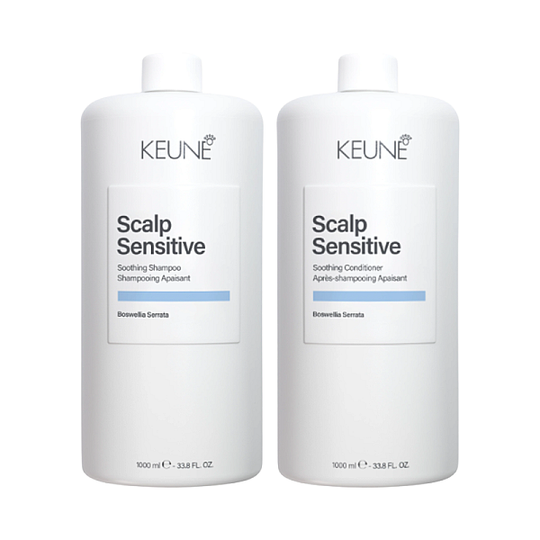Pachet pentru scalpul sensibil Scalp Sensitive - Sampon 1000ml, Balsam 1000ml