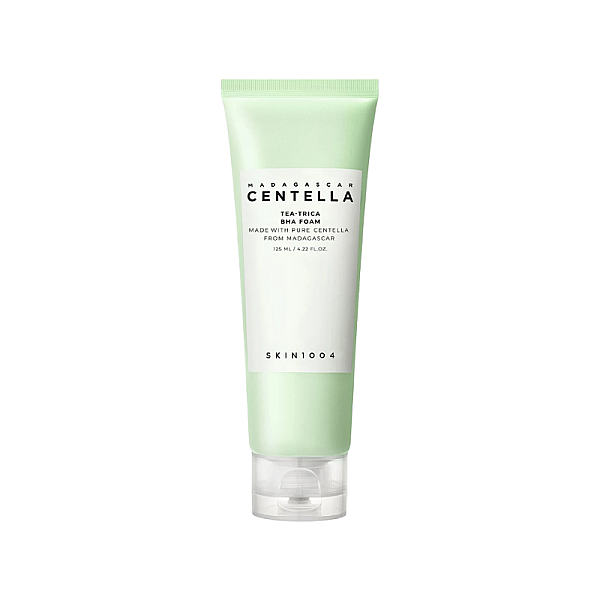 Spuma de curatare pentru ten acneic cu BHA si arbore de ceai Madagascar Centella Tea-Trica BHA Foam