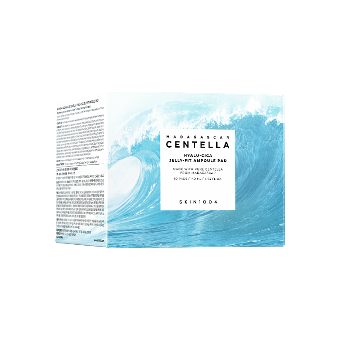 Dischete tonice hidratante cu acid hialuronic Madagascar Centella Hyalu-Cica Jelly-Fit Ampoule Pad