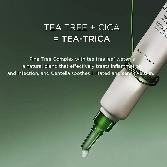 Crema de fata anti-imperfectiuni cu arbore de ceai Madagascar Centella Tea-Trica Spot Cream