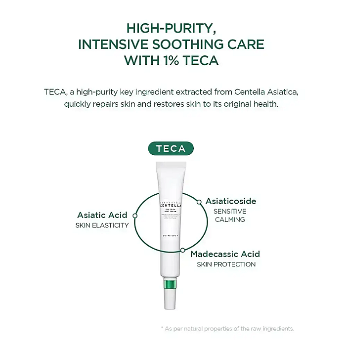 Crema de fata anti-imperfectiuni cu arbore de ceai Madagascar Centella Tea-Trica Spot Cream