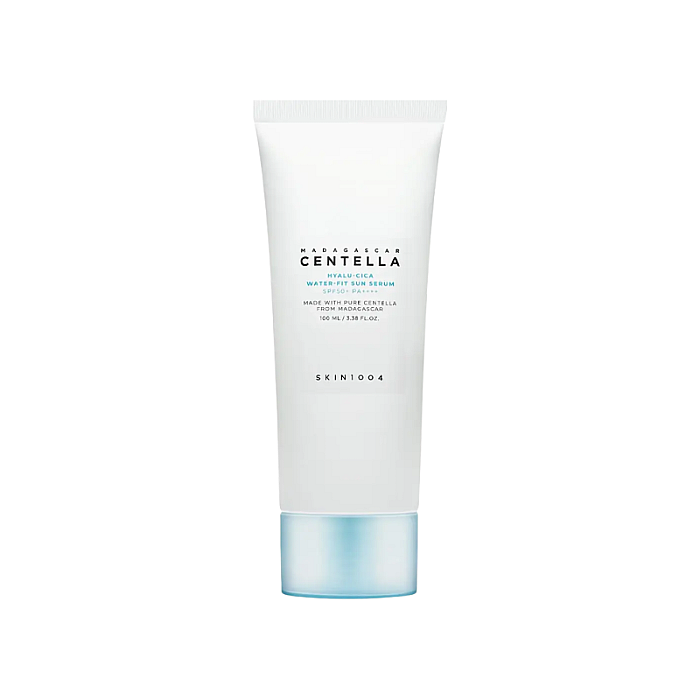 Serum hidratant cu protectie solara si acid hialuronic SPF50+ Madagascar Centella Hyalu-Cica Water-Fit