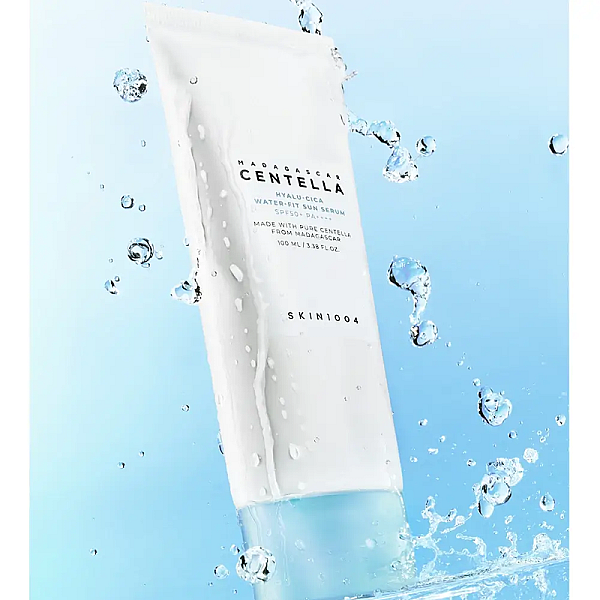 Serum hidratant cu protectie solara si acid hialuronic SPF50+ Madagascar Centella Hyalu-Cica Water-Fit