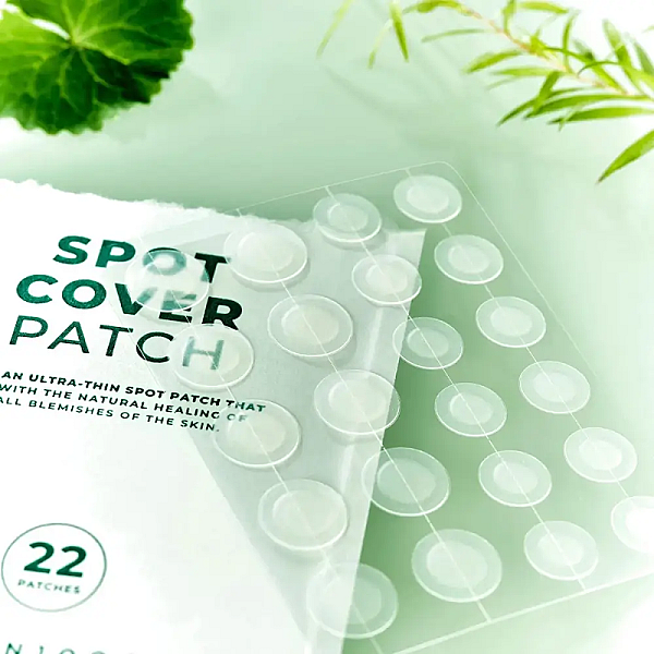 Plasturi anti-acnee cu ceai verde Madagascar Centella Tea-Trica Spot Cover