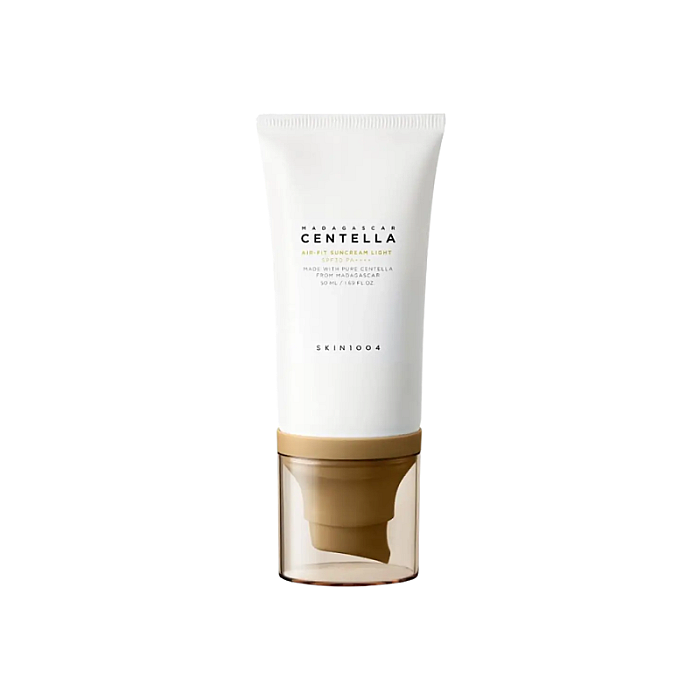 Crema cu protectie solara cu acid hialuronic Madagascar Centella Air-Fit Suncream Light