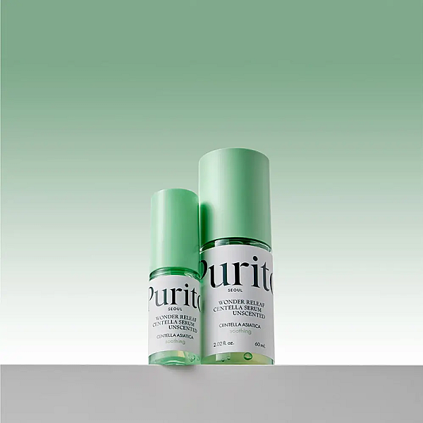 Ser calmant fara parfum cu Centella Asiatica Wonder Releaf Centella Unscented