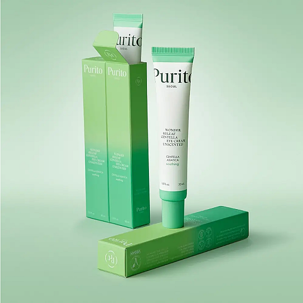 Crema de ochi fara parfum cu centella asiatica si acid hialuronic Wonder Releaf Centella Unscented