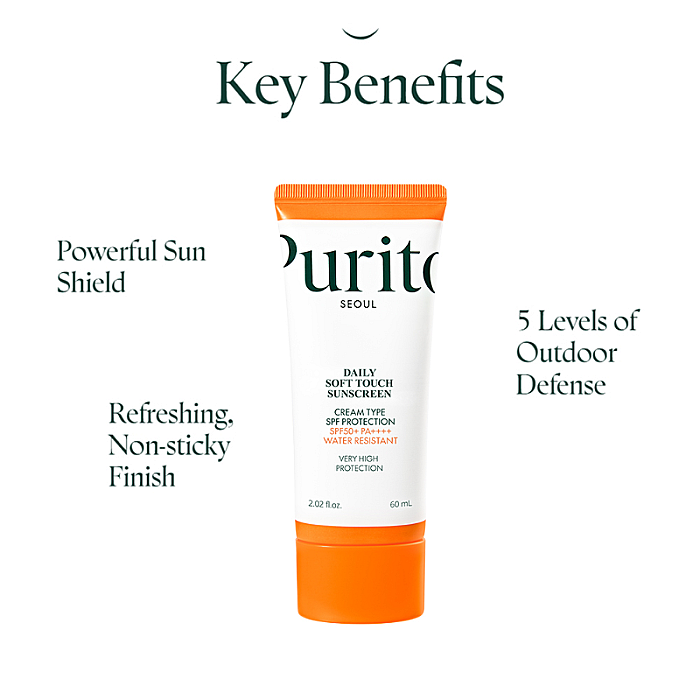 Crema cu protectie solara rezistenta la apa SPF50+ Daily Soft Touch