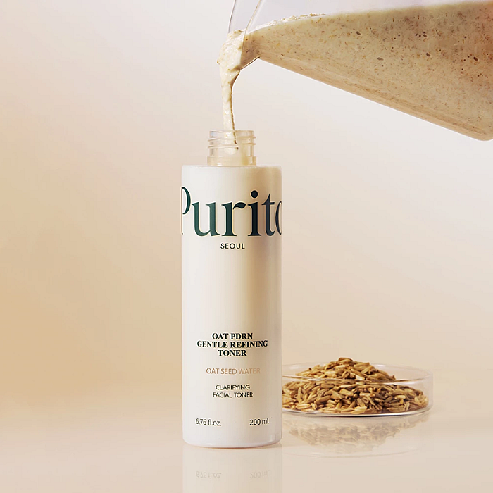 Toner calmant si hidratant cu apa din seminte de ovaz Oat PDRN Gentle Refining Toner