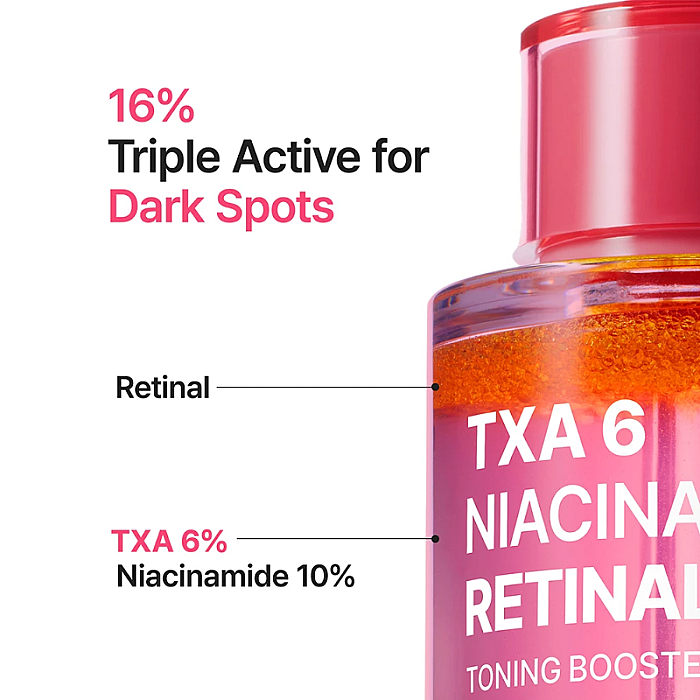 Ser multi-functional cu retinal si niacinamide TXA 6% Toning Booster
