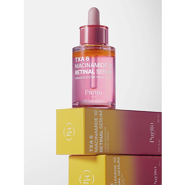 Ser multi-functional cu retinal si niacinamide TXA 6% Toning Booster