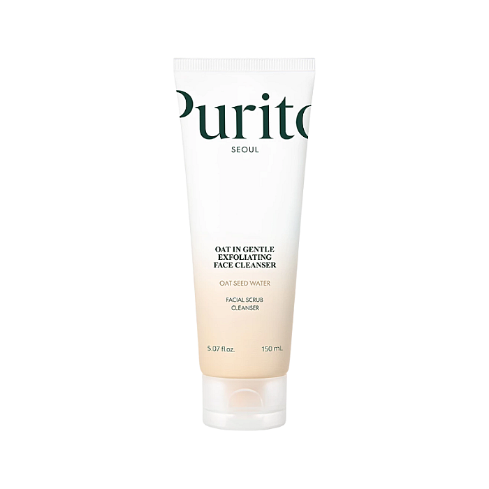 Gel exfoliant cu ovaz pentru ten sensibil Oat In Gentle Exfoliating Cleanser