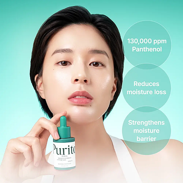 Ser intens hidratant si reparator cu extract de bambus si panthenol Mighty Bamboo Panthenol