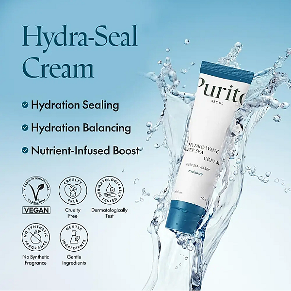 Crema hidratanta cu acid hialuronic si apa de mare Hydro Wave Deep Sea