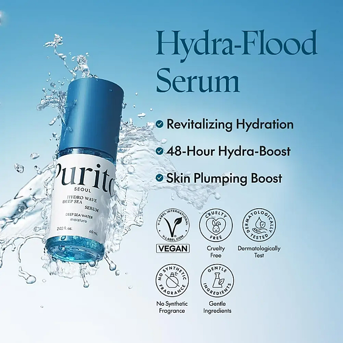 Ser hidratant cu apa de mare Hydro Wave Deep Sea