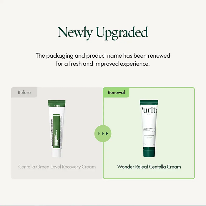 Crema hidratanta si calmanta cu centella asiatica si ceramide Wonder Releaf Centella