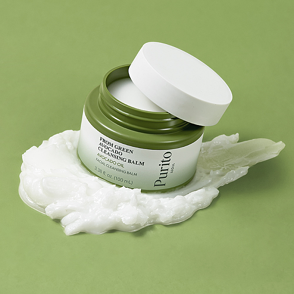 Balsam pentru curatare si demachiere cu ulei de avocado From Green Avocado Cleansing Balm