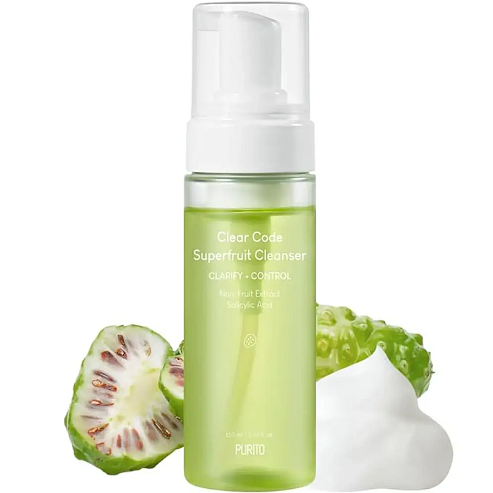 Gel de curatare pentru ten gras sau mixt cu acid salicilic Clear Code Superfruit