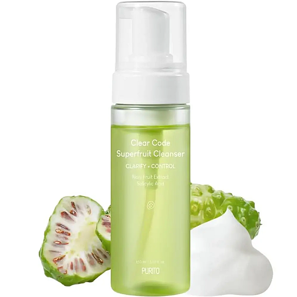 Gel de curatare pentru ten gras sau mixt cu acid salicilic Clear Code Superfruit