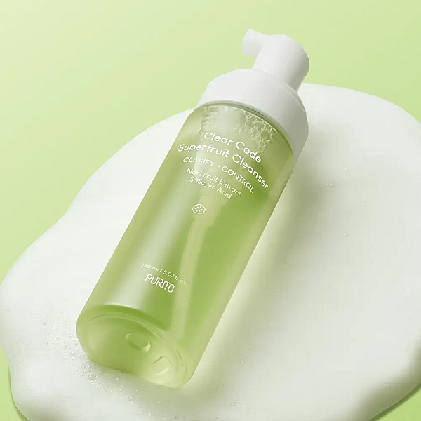 Gel de curatare pentru ten gras sau mixt cu acid salicilic Clear Code Superfruit