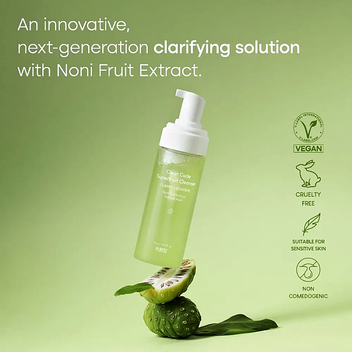 Gel de curatare pentru ten gras sau mixt cu acid salicilic Clear Code Superfruit