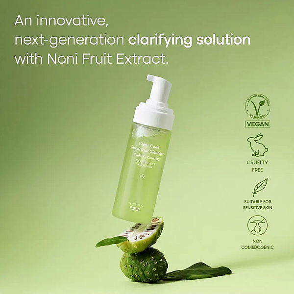 Gel de curatare pentru ten gras sau mixt cu acid salicilic Clear Code Superfruit