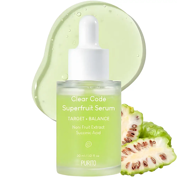 Ser de fata calmant si echilibrant pentru controlul sebumului Clear Code Superfruit