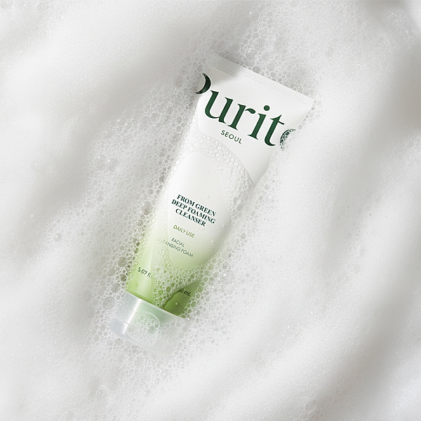 Spuma de curatare cu extract de ceai verde From Green Deep Foaming Cleanser