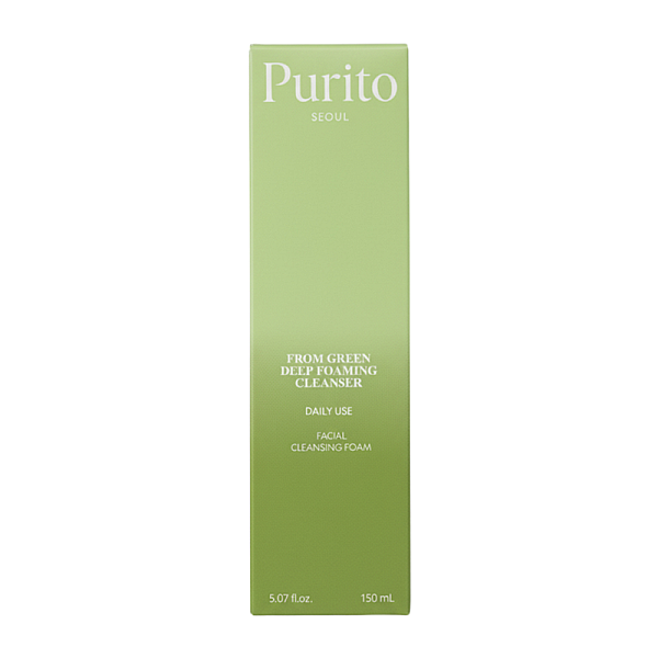 Spuma de curatare cu extract de ceai verde From Green Deep Foaming Cleanser