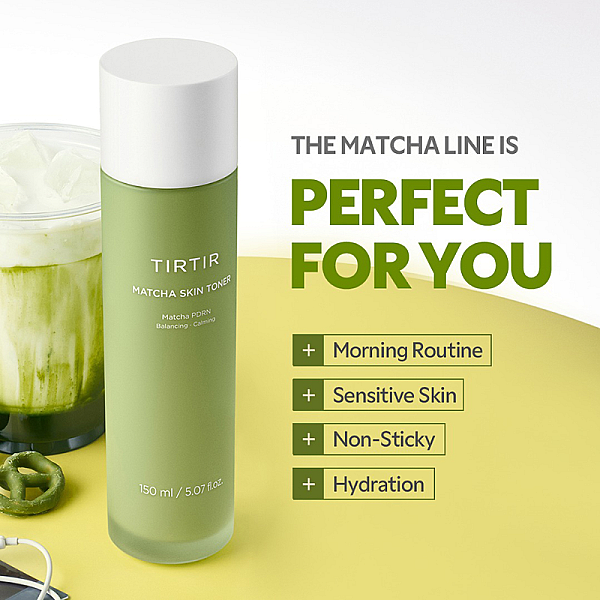Toner calmant anti-roseata Matcha Skin Toner