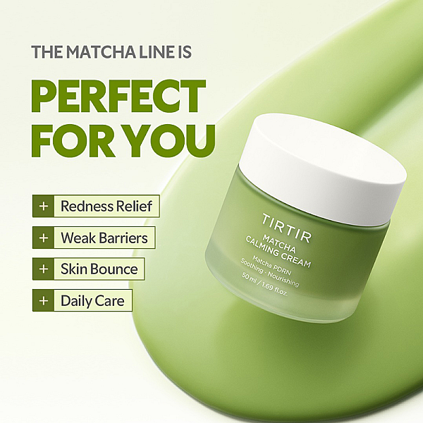 Crema calmanta anti-roseata Matcha Calming Cream