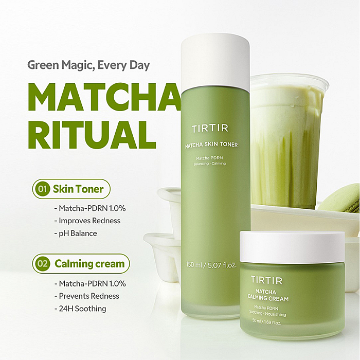 Crema calmanta anti-roseata Matcha Calming Cream