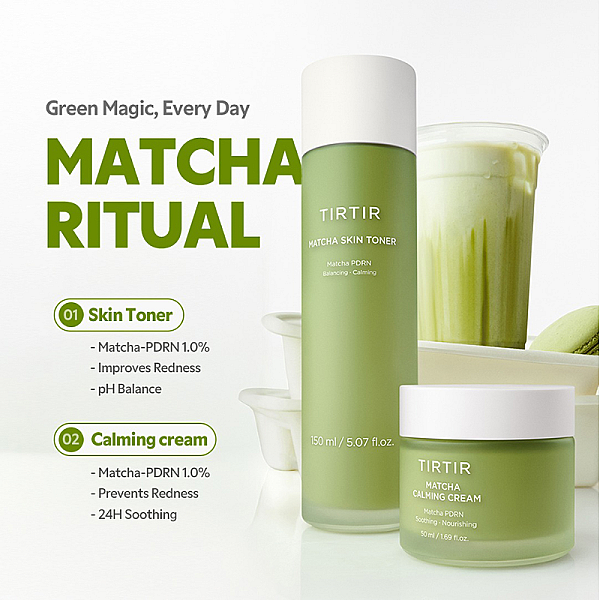 Crema calmanta anti-roseata Matcha Calming Cream