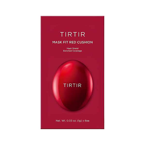 Set testare 6 mostre Fond de ten cushion cu SPF40 Mask Fit Red Cushion