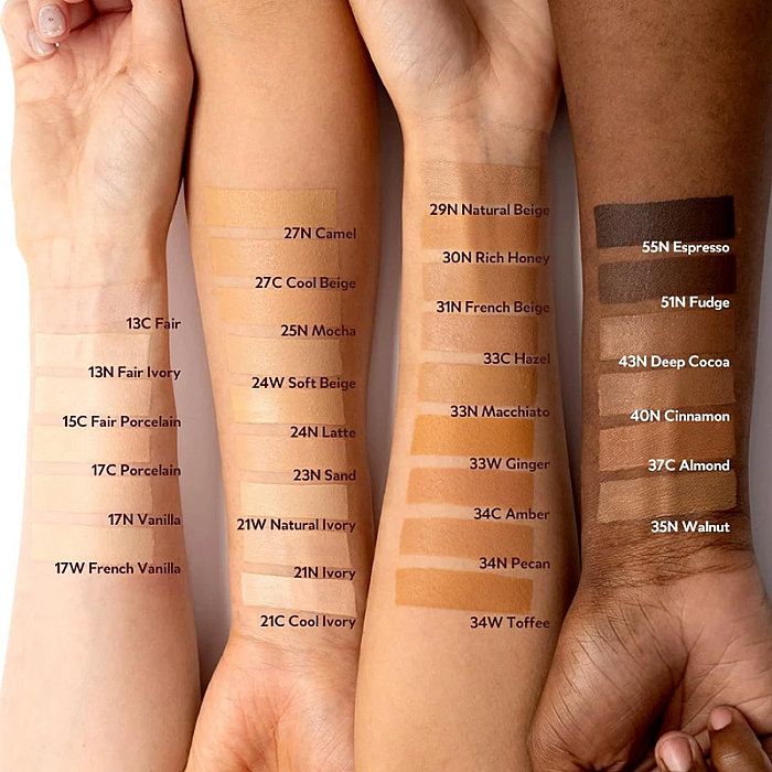 Set testare 6 mostre Fond de ten cushion cu SPF40 Mask Fit Red Cushion